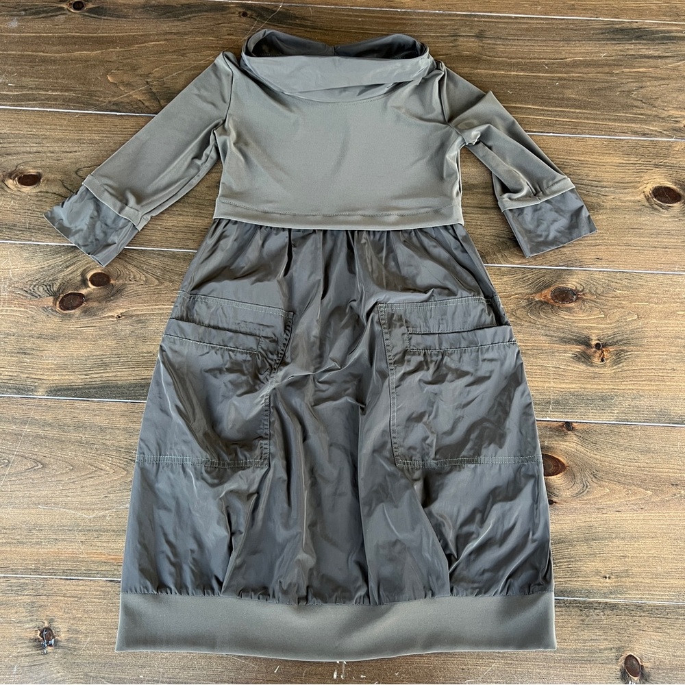 Joseph Ribkoff Olive Green Dress-size 4